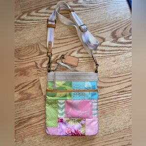 Vintage Coach Patchwork Crossbody